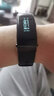 KMaxAI适用华为手环B7/B6/B3硅胶表带 Watch Fit mini运动手表带 Keep B4手环小清新替换腕带 黑色 实拍图