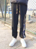 主意范（ZHUYIFAN）大码裤子男秋冬加绒宽松休闲裤束脚阔腿印花运动裤子卫裤抽绳潮 A001- K1135黑色 4XL 180-200斤 实拍图