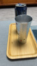 佳人天铖 木质托盘创意披萨竹木茶盘胡桃色日式家用蛋糕实木水杯盘子 楠竹长方盘29*16*2cm 原色 实拍图