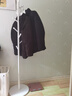 奔汉实木衣架落地衣帽架卧室家用挂衣架简易立式榉木挂衣杆室内挂包架 【松木覆膜】净白色色圆盘-8挂钩 实拍图