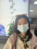 韩版百搭时尚杏叶70四方仿真丝丝巾薄款职业装气质职业领巾方巾 花开牡丹（橙色） 70*70CM 实拍图