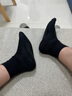 Keep专业综合训练袜男女运动排汗速干弹力舒适中筒袜 男款白 实拍图