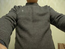 恒源祥纯羊毛衫男士秋冬厚款半高领毛衣针织衫上衣 时尚灰 180 实拍图