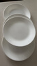 CORELLE康宁餐具经典纯白玻璃餐具套装饭碗面碗骨碟深盘 纯白21.5cm浅盘 实拍图
