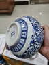 傲世景德镇陶瓷器中式仿古青花瓷工艺品茶叶罐客厅摆件装饰品博古架 款式一（配木质旋转底座） 实拍图