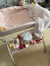 babycare尿布台多功能可折叠新生儿护理台抚触洗澡便携婴儿床 -珀尔里粉 实拍图