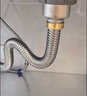 起点如日（QIDIANRURI）厨房洗菜盆下水管防臭单槽不锈钢下水管下水器套装水槽下水器套装 通用110下水器+80cm管【升级精铜接头 生锈/漏水包退】 实拍图
