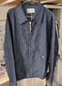 马登工装 美式复古休闲牛仔外套cityboy翻领男士教练夹克潮流痞帅秋季 深蓝色 (宽松偏大) S 实拍图
