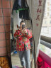 翡度尼（FAEDOONY）东北花棉袄女中国风2024款国潮牡丹花棉衣加厚保暖男女同款外套 红色 M(95-125斤) 实拍图