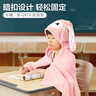 博洋宝贝（Beyond Kids）儿童卡通可爱披肩毛毯斗篷四季用空调毯午睡珊瑚绒盖毯子 【四季通用】绒毯—兔宝宝 70*130cm 实拍图