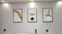 好久不见现代简约客厅装饰画沙发背景墙三联挂画几何抽象墙面壁画 晒单实拍图