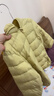 嘟嘟家【三防面料】儿童冬季轻薄红色羽绒服新年冬装女童拜年服男童童装 粉色 110 实拍图