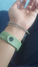蓝铂丽手表女ins高颜值学生党简约时尚小众设计电子表方太 抹茶绿+手链 实拍图