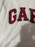 Gap男女装复古LOGO字母纯棉亲肤短袖上衣688537 夏季运动宽松T恤 白色 180/96A(M) 实拍图