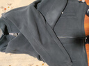 森州狼爪抓绒衣外套男摇粒绒保暖宽松加绒加厚出口转内销休闲夹克 灰色 XS【100-125斤】 实拍图