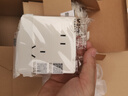 公牛（BULL）开关插座 G12系列 10A斜五孔插座奶油风86型 G12Z223AS 暮雪白 实拍图