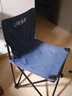 良浦 折叠椅便携式凳子钓鱼椅写生椅休闲椅户外折叠凳钓鱼凳 LY-1蓝色 实拍图