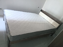 澹雅 床 实木床双人床软包床现代简约欧式轻奢储物主卧大床 床+20cm网状弹簧席梦思 1.5m*2.0m 实拍图