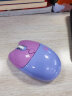 摩天手(Mofii)喵萌无线蓝牙双模鼠标 轻音可爱猫爪图案猫耳造型办公鼠标M3DM 紫色 实拍图