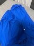 特步儿童童装男女童小中大童百搭连帽运动针织防晒衣 皇家蓝 165cm 实拍图
