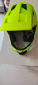 GREENROAD绿道越野头盔山地自行车轻蜂速降林道可拆卸全盔骑行机车儿童成人男女 新品-荧光黄+双肩布袋送风镜 M码（54-58CM）帽檐下巴可拆卸 实拍图