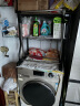 川井（WELLAND）洗衣机置物架 落地阳台浴室卫生间滚筒翻盖波轮洗衣机收纳架黑色 实拍图