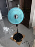 奥克斯风扇落地扇电风扇循环家用卧室立式大风力遥控摇头强力轻音办公室 20英寸机械铝叶四档定时款 加长线3.5米 实拍图