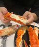 熟冻雪蟹腿 俄罗斯鲜活熟冻大特螃蟹腿 蟹类生鲜 熟冻雪蟹腿拼盘 净重452g/盒 实拍图