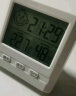 RITERS电子温湿度计家用室内高精度冰箱数显表带时间日期婴儿房 【基础版】时间显示/表情提示 实拍图
