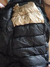 高梵黑金鹅绒服先锋1.0八格羽绒服男女同长款冬季官方品牌情侣厚外套 黑色【男女同款】 M 【170】 实拍图