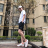 安踏短裤男五分运动裤夏季冰丝透气运动速干裤宽松休闲裤跑步健身裤 -3基础黑【斜插方便口袋】 2XL (185) 适合160-180斤 实拍图