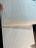 三木（SUNWOOD） 超厚a4笔记本子文具加厚400页简约大号会议商务记事本软皮面本大学生考研专用 【文字款/横线】蓝灰（不急不躁）超厚400页/本 实拍图