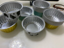美进家空气炸锅专用铝箔碗锡纸碗布丁杯蛋糕虾扯蛋模具烤箱托盘30个混装 晒单实拍图