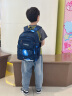 智多宝新款书包小学生男孩大容量1-3-4-6年级男童护脊减负儿童双肩背包 小号星空蓝+（笔盒+手表+挂饰） 实拍图