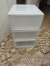 爱丽思（IRIS）【买3勉1】爱丽思收纳箱可叠加塑料抽屉式收纳箱储物箱内衣收纳盒  59L 白色BC-500D 实拍图
