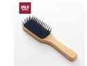 无印良品（MUJI）水青冈发梳 梳子 男女木质按摩梳头部头皮按摩家用 全长约20cm 实拍图