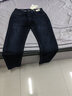 增致牛仔（zengzhi）/增致牛仔 男装商务休闲牛仔长裤928010蓝黑色32 实拍图