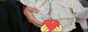 Aengbay昂贝 婴儿衣服新生儿连体春季纯棉无骨宝宝睡衣哈衣爬服初生爬服 快乐浣熊 90cm 实拍图
