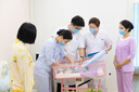 医缘医缘白大褂男女薄款透气修身学生实验服诊所医院大衣工作服印绣字 男长袖薄款 L 实拍图