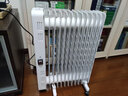 美的（Midea）【白玉】取暖器/电暖器/电暖气家用/烤火炉/13片大面积/电热油汀/油酊/电热器/电热取暖器HYX22N 实拍图
