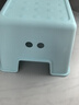 宜家（IKEA）BOLMEN伯蒙家用防滑洗漱凳上厕所脚凳板凳浴室马桶踩脚凳子加厚 浅青绿色踏脚凳 实拍图