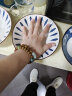 康琴（KANGQIN） 釉下彩日式大容量家用陶瓷斗笠碗网红泡面碗汤碗水果沙拉碗 日式混色8英寸斗笠碗【4个装】 晒单实拍图