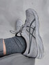 亚瑟士ASICS男鞋透气跑鞋运动鞋缓震舒适跑步鞋 GEL-CONTEND 4 灰色 45 实拍图