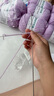 衣织都绣4股奶棉精梳棉牛奶毛线团手工编织diy钩针围巾材料包宝宝毛衣 淡紫色04 实拍图