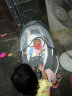 优乐博（ULOP）婴儿玩具0-1岁宝宝摇椅哄娃神器电动摇摇椅新生儿见面礼物满月 婴儿用品哄睡摇篮摇摇床【灰色】 实拍图