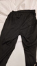 NASA GISS休闲裤男宽松直筒阔腿裤潮流长裤子 黑色直筒常规 (185/88A)2XL 实拍图