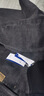 罗蒙2025新款春秋高端灰色牛仔裤男士冬款宽松直筒阔腿弹力休闲长裤子 尼纳灰 33 腰围2尺6 适合150斤左右 实拍图