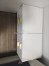罗森（LUOSEN）床头柜卧室现代简约岩板轻奢烤漆床边柜小户型置物收纳柜纯白45cm 实拍图