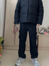 吉普（JEEP）工装裤男夏季直筒裤子男士运动冲锋伞兵休闲男裤 黑色 L 实拍图