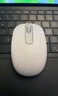 罗技（Logitech）M196 无线蓝牙鼠标 办公鼠标 笔记本商务办公家用 小巧便携 对称手型 珍珠白 实拍图